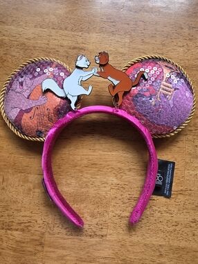 Disney Parks Disney 100 The Aristocats Mickey Ears Cats Headband for Adults